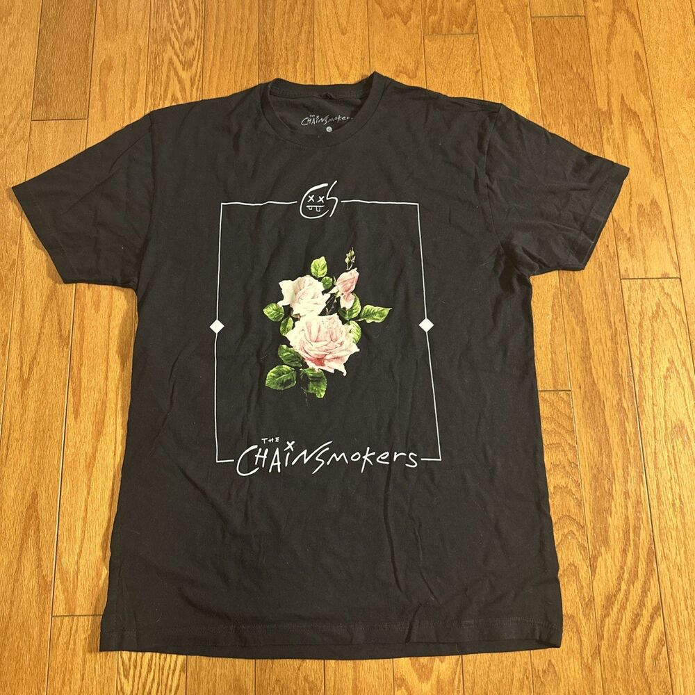 The Chainsmokers Memories Tour 2017 Small Black T-shirt Hot Topic Large